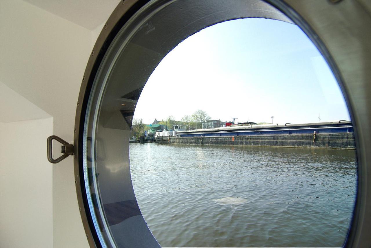 Eco Houseboat Hotel Amesterdão Exterior foto
